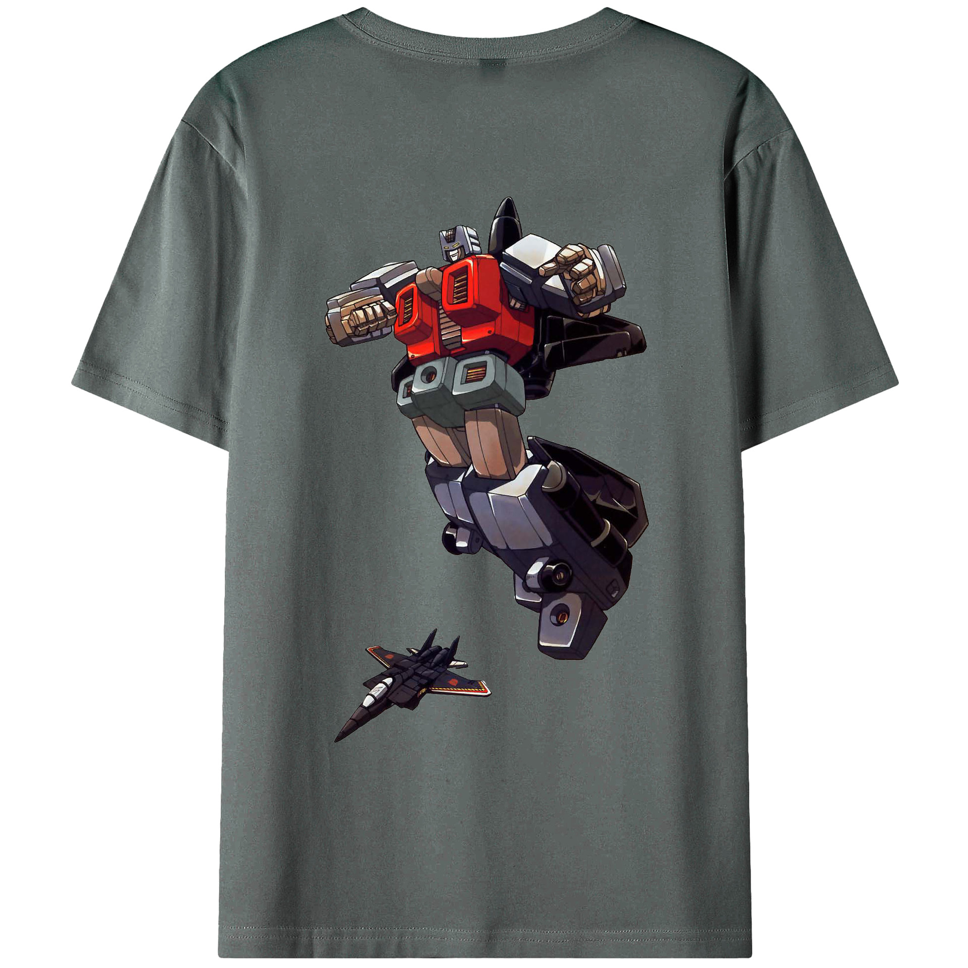 （画像用）  綿100％ メンズ半袖Tシャツ（バックプリント） 通気性